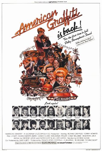 Amazon.com: American Graffiti Movie Poster (27 x 40 Inches - 69cm